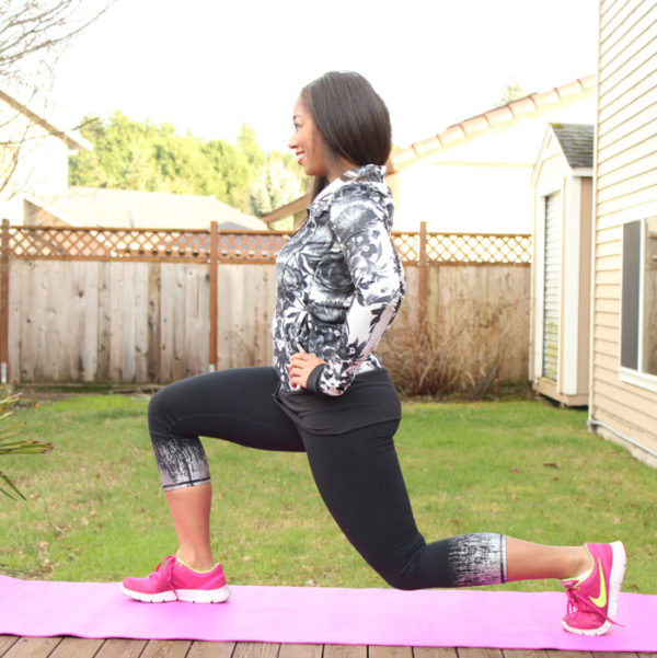 How To Do Lunges without Hurting Your Knees - The Balanced Berry