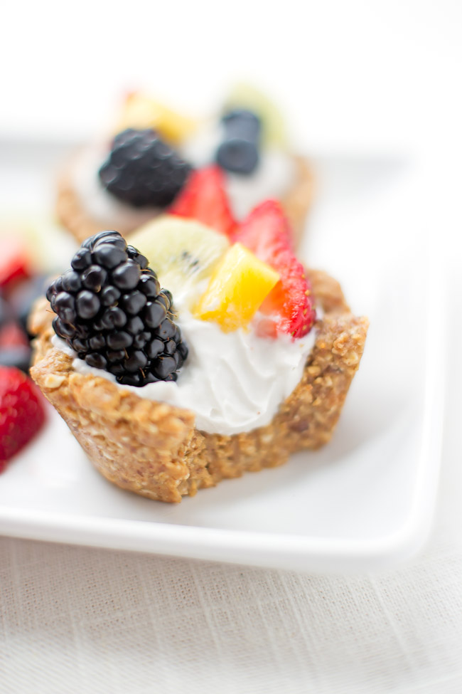These no-bake fruit tarts make a lovely addition to your breakfast or ...