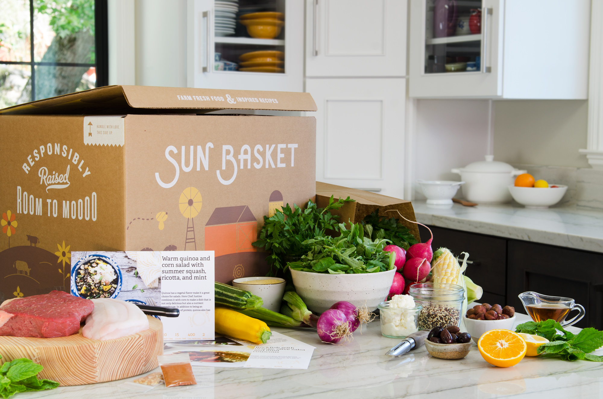 My weekend cooking. Домик для полезной еды. Sun Basket. Meal delivery Kits. Food delivery.