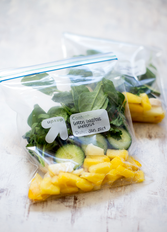 How To Meal Prep Freezer Smoothie Packs