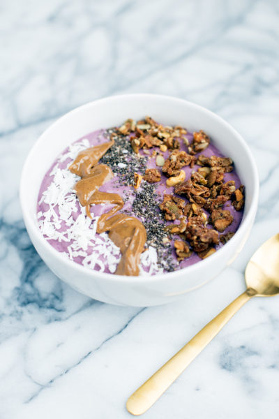 Sweet Potato Smoothie Bowl - The Balanced Berry