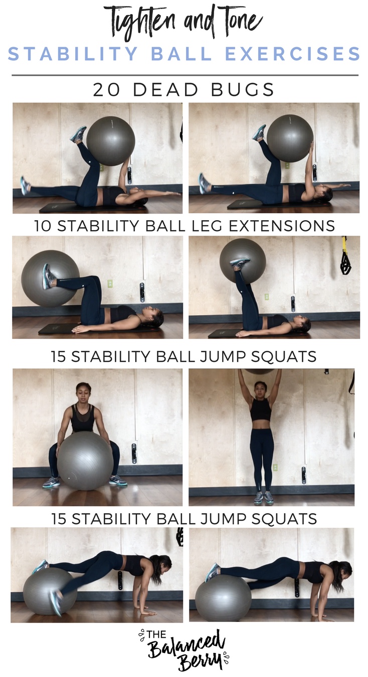 Stability Ball Exercises Pin 