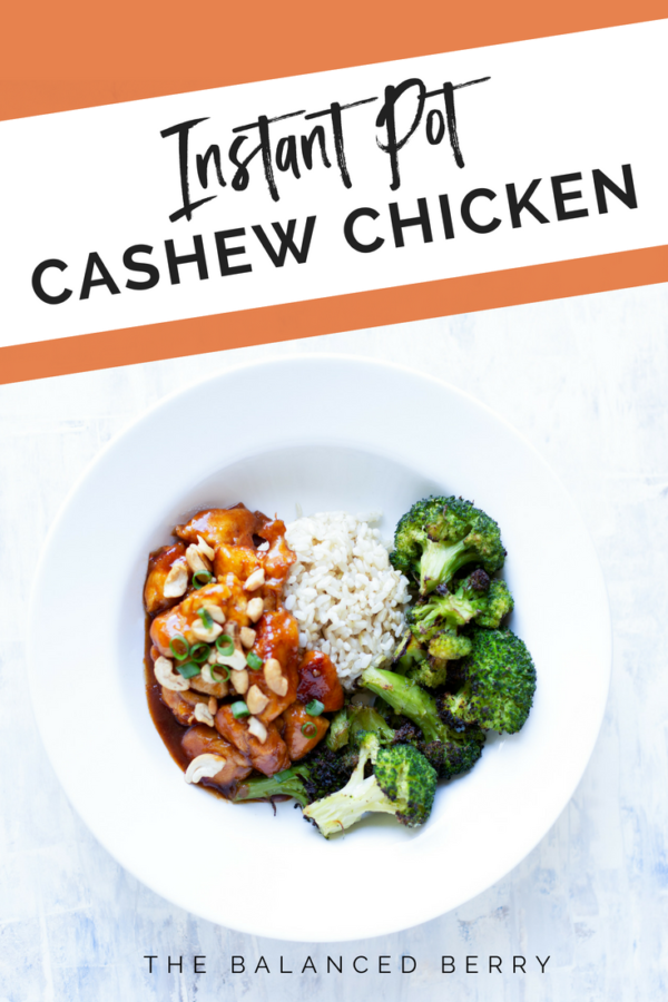 cashew chicken instant pot
